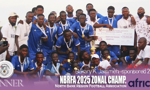 Essau Zone have been crowned champions of the second edition of the Bakary K. Jammeh–sponsored (NBRFA) Zonal Champ.