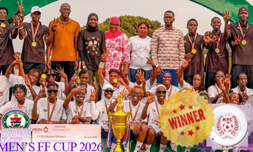 Koita FC are the crown winners of the Gambia Football Federation (GFF) Women’s FF Cup 2026